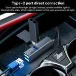 Dock station hub USB Type-C con porte USB 3.0, USB 2.0, SD e TF