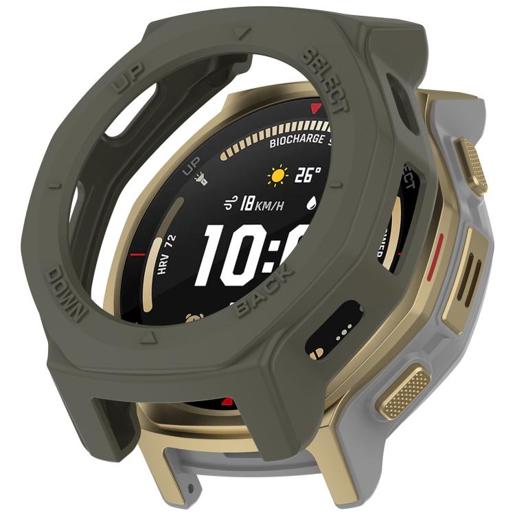 Cover protettiva per orologio xDfind Half Coverage in TPU cavo, For Amazfit T-Rex 3 Pro 44mm, For Amazfit T-Rex 3 Pro 48mm