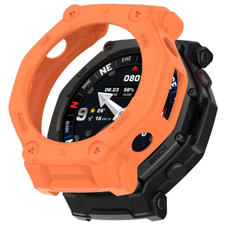 Cover protettiva per orologio xDfind Half Coverage in TPU cavo, For Amazfit T-Rex 3 Pro 44mm, For Amazfit T-Rex 3 Pro 48mm
