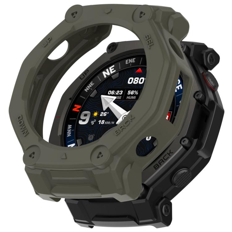 Cover protettiva per orologio xDfind Half Coverage in TPU cavo, For Amazfit T-Rex 3 Pro 44mm, For Amazfit T-Rex 3 Pro 48mm