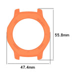 Cover protettiva per orologio xDfind Half Coverage in TPU cavo, For Amazfit T-Rex 3 Pro 44mm, For Amazfit T-Rex 3 Pro 48mm