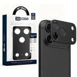 XDcase - Protezione per obiettivo fotografico in metallo, piatta e cava., For iPhone 17 Pro Max, For iPhone 17 Pro