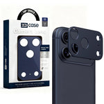 XDcase - Protezione per obiettivo fotografico in metallo, piatta e cava., For iPhone 17 Pro Max, For iPhone 17 Pro