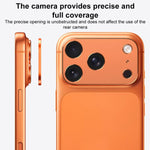 XDcase - Protezione per obiettivo fotografico in metallo, piatta e cava., For iPhone 17 Pro Max, For iPhone 17 Pro