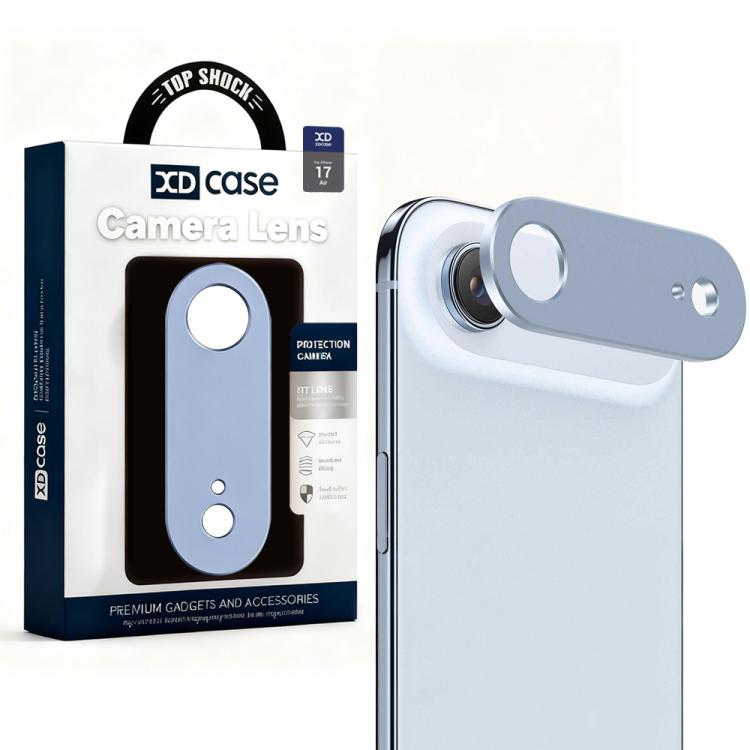 XDcase - Protezione per obiettivo fotografico in metallo, piatta e cava., For iPhone Air