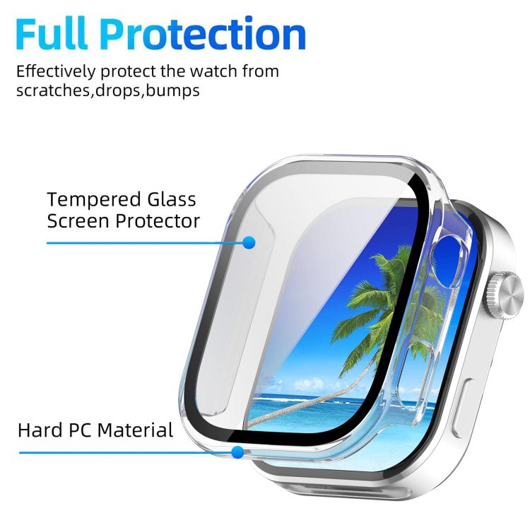 Custodia protettiva per orologio xDfind con pellicola temperata integrata nel PC., For Redmi Watch 6