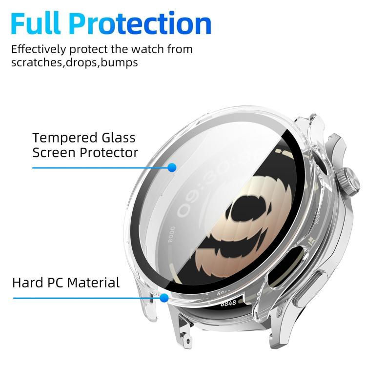 Custodia protettiva per orologio xDfind con pellicola temperata integrata nel PC., For OPPO Watch S