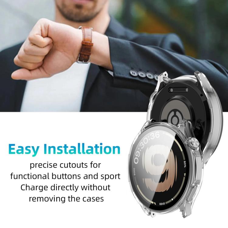 Custodia protettiva per orologio xDfind con pellicola temperata integrata nel PC., For OPPO Watch S