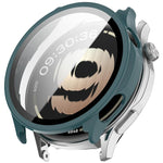 Custodia protettiva per orologio xDfind con pellicola temperata integrata nel PC., For OPPO Watch S