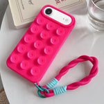 Semplice custodia per telefono in silicone con ventosa e cordino., For iPhone 17 Pro Max, For iPhone 17 Pro, For iPhone 17, For iPhone Air