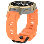 Cinturino per orologio xDfind in silicone nero tinta unita con fibbia, For Amazfit T-Rex 3 Pro 44mm