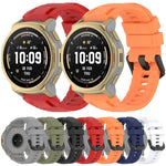 Cinturino per orologio xDfind in silicone nero tinta unita con fibbia, For Amazfit T-Rex 3 Pro 44mm