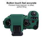 Custodia protettiva in morbido silicone con texture litchi, For Panasonic LUMIX DC-S5 II / DC-S5M2GK