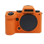 Custodia protettiva in morbido silicone con texture litchi, For Panasonic LUMIX DC-S5 II / DC-S5M2GK