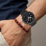 Cinturino per orologio xDfind in silicone nero tinta unita con fibbia, For Amazfit T-Rex 3 Pro 48mm