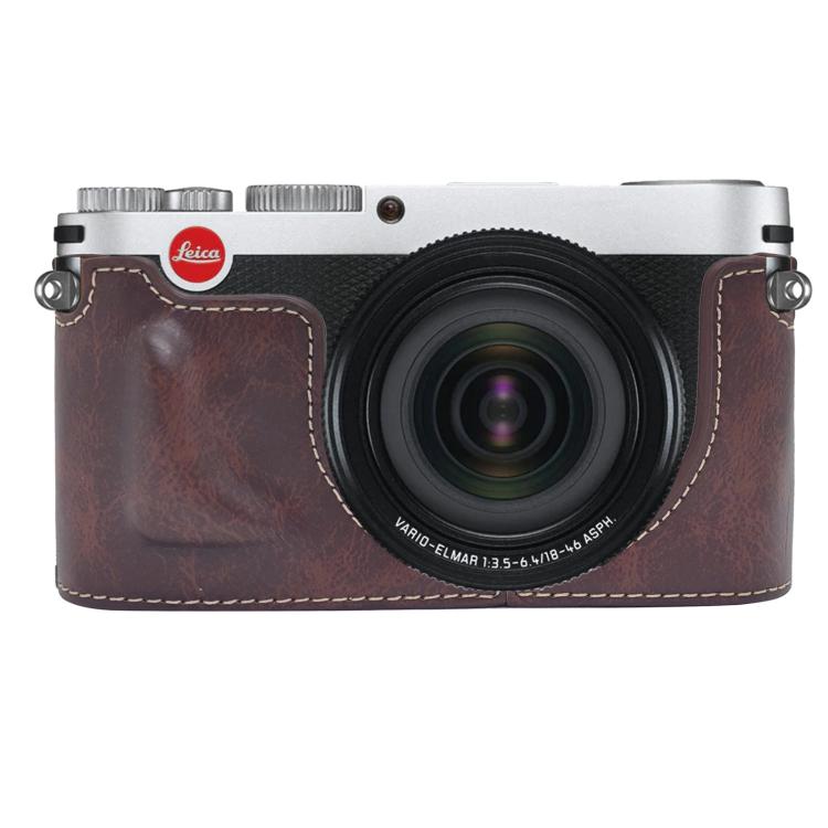 Mezza custodia per fotocamera in pelle vegana, For Leica X Vario / TYP107