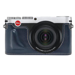 Mezza custodia per fotocamera in pelle vegana, For Leica X Vario / TYP107