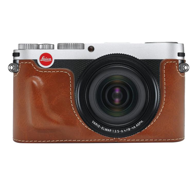 Mezza custodia per fotocamera in pelle vegana, For Leica X Vario / TYP107