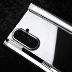 Custodia per telefono in PC trasparente con doppia striscia magnetica a doppio asse., For Samsung Galaxy Z TriFold