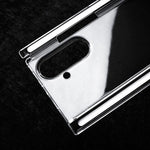 Custodia per telefono in PC trasparente con doppia striscia magnetica a doppio asse., For Samsung Galaxy Z TriFold