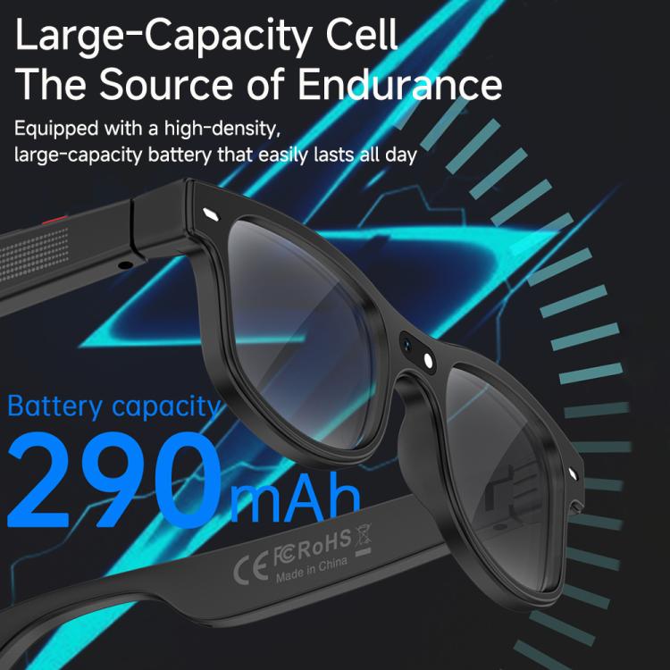 Occhiali AIMB-G3 da 8 MP con chiamate vocali intelligenti, foto AI e traduzione