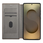 ESEBLE Custodia per telefono ultra sottile con scomparto per carte e chiusura magnetica in ecopelle, For Samsung Galaxy S25 Ultra 5G, For Samsung Galaxy S24 Ultra 5G, For Samsung Galaxy S23 Ultra 5G, For Samsung Galaxy S22 Ultra 5G                     ...