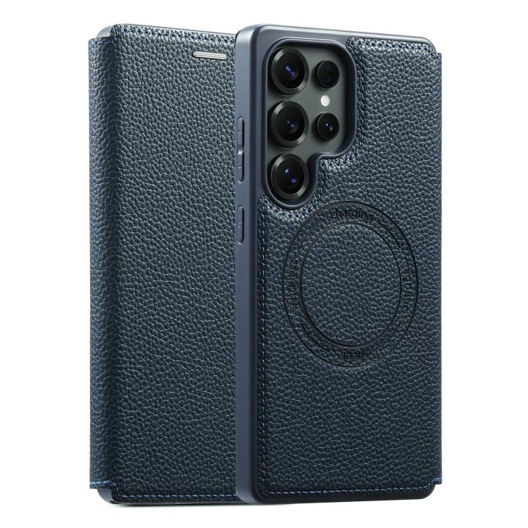 ESEBLE Custodia per telefono ultra sottile con scomparto per carte e chiusura magnetica in ecopelle, For Samsung Galaxy S25 Ultra 5G, For Samsung Galaxy S24 Ultra 5G, For Samsung Galaxy S23 Ultra 5G, For Samsung Galaxy S22 Ultra 5G                     ...