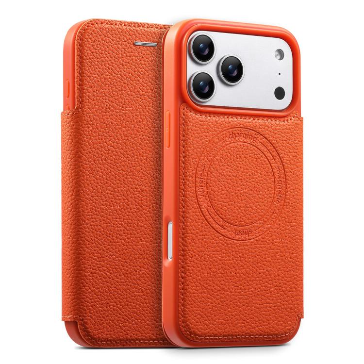 ESEBLE Custodia per telefono ultra sottile con scomparto per carte e chiusura magnetica in ecopelle, For iPhone 17 Pro Max, For iPhone 17 Pro, For iPhone 17, For iPhone Air
