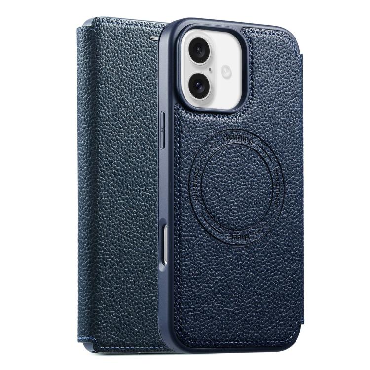 ESEBLE Custodia per telefono ultra sottile con scomparto per carte e chiusura magnetica in ecopelle, For iPhone 17 Pro Max, For iPhone 17 Pro, For iPhone 17, For iPhone Air