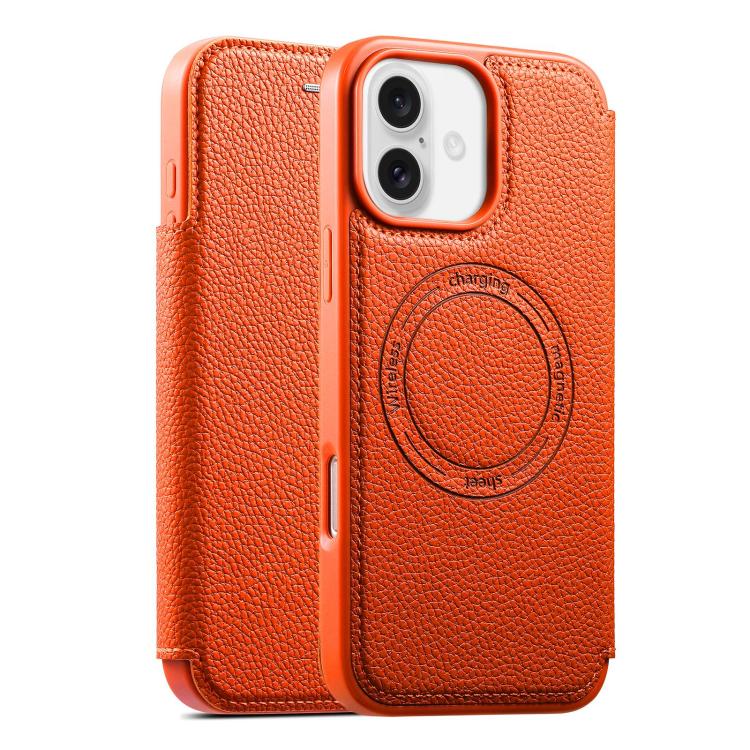 ESEBLE Custodia per telefono ultra sottile con scomparto per carte e chiusura magnetica in ecopelle, For iPhone 17 Pro Max, For iPhone 17 Pro, For iPhone 17, For iPhone Air