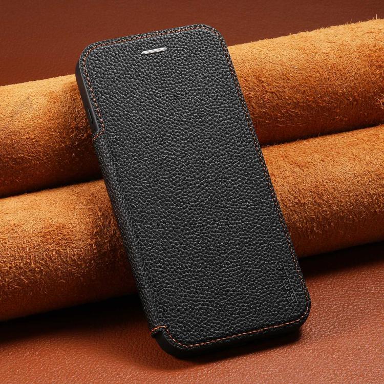 ESEBLE Custodia per telefono ultra sottile con scomparto per carte e chiusura magnetica in ecopelle, For iPhone 14 Pro, For iPhone 14 Pro Max, For iPhone 13 Pro Max, For iPhone 13 Pro