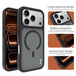 Custodia per telefono imak serie UX-9C magnetica e antiurto in PC + TPU, For iPhone 17 Pro Max, For iPhone 17 Pro