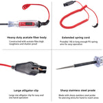 Tester elettrico per auto con display digitale 3-48V, Car Electric Tester