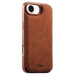 Custodia per telefono ESEBLE con doppia fibbia e texture retrò e scomparto per carte di credito., For iPhone 17e / 16e, For iPhone 17 Pro Max, For iPhone 17 Pro, For iPhone 17, For iPhone Air, For iPhone 16 Pro Max, For iPhone 16 Pro, For iPhone 16