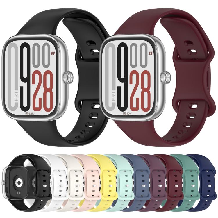 Cinturino per orologio in silicone con fibbia a farfalla in tinta unita xDfind, For Xiaomi Band 10 Pro / 9 Pro / Redmi Watch 6