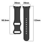 Cinturino per orologio in silicone con fibbia a farfalla in tinta unita xDfind, For Xiaomi Band 10 Pro / 9 Pro / Redmi Watch 6