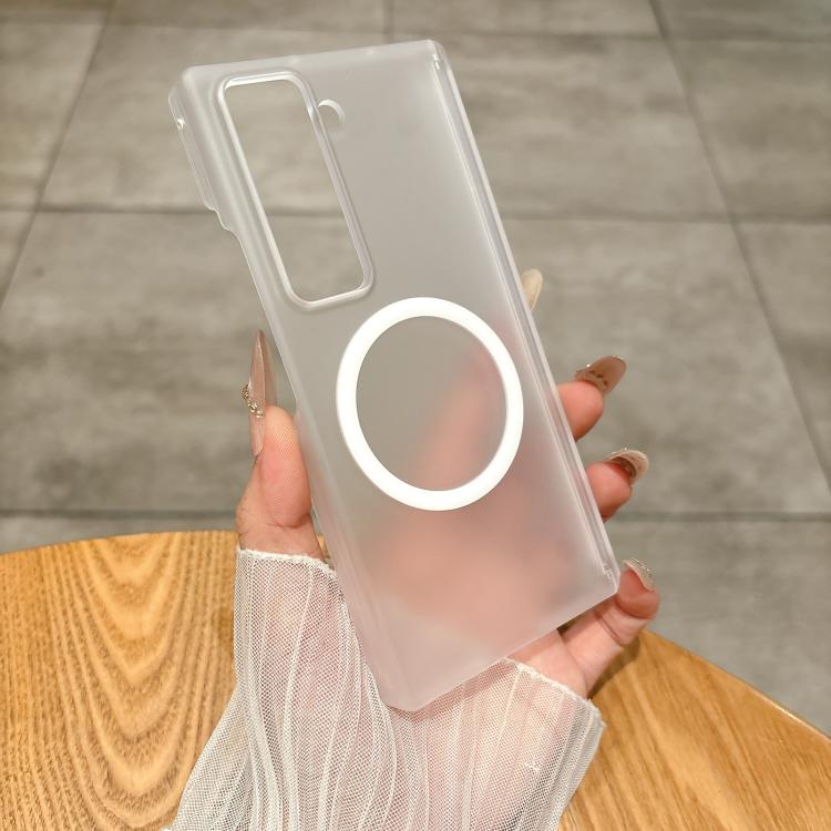 Custodia per telefono magnetica a doppio asse serie Ice Mist, For Samsung Galaxy Z Fold7 5G, For Samsung Galaxy Z Fold Special 5G, For Samsung Galaxy Z Fold6 5G, For Samsung Galaxy Z Fold5 5G, For Samsung Galaxy Z Fold4 5G