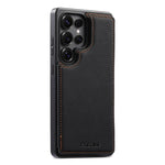 Custodia per telefono ESEBLE con doppia fibbia e texture retrò e scomparto per carte di credito., For Samsung Galaxy S25 Ultra 5G, For Samsung Galaxy S24 Ultra 5G, For Samsung Galaxy S23 Ultra 5G, For Samsung Galaxy S22 Ultra 5G                        ...