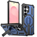 Custodia per telefono antiurto con supporto metallico nascosto e magnetico., For Samsung Galaxy S26+ 5G, For Samsung Galaxy S26 Ultra 5G, For Samsung Galaxy S26 5G, For Samsung Galaxy S25 FE 5G