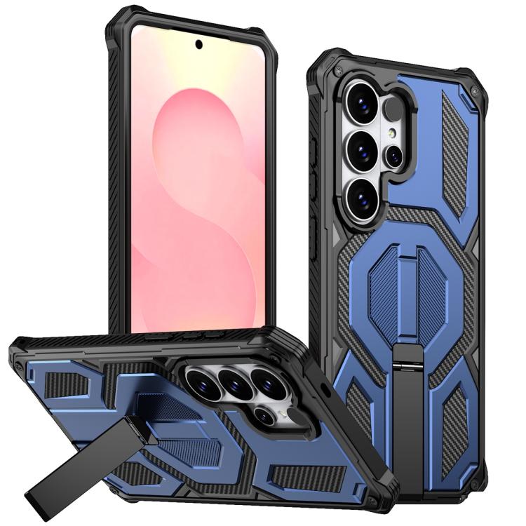 Custodia per telefono antiurto con supporto metallico nascosto e magnetico., For Samsung Galaxy S26+ 5G, For Samsung Galaxy S26 Ultra 5G, For Samsung Galaxy S26 5G, For Samsung Galaxy S25 FE 5G