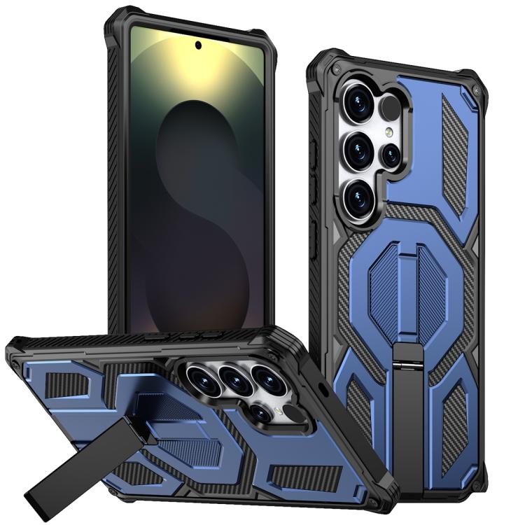 Custodia per telefono antiurto con supporto metallico nascosto e magnetico., For Samsung Galaxy S25 5G / S24 5G, For Samsung Galaxy S25+ 5G / S24+ 5G, For Samsung Galaxy S25 Ultra 5G, For Samsung Galaxy S24 Ultra 5G