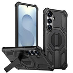 Custodia per telefono antiurto con supporto metallico nascosto e magnetico., For Samsung Galaxy S25 5G / S24 5G, For Samsung Galaxy S25+ 5G / S24+ 5G, For Samsung Galaxy S25 Ultra 5G, For Samsung Galaxy S24 Ultra 5G