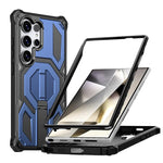 Custodia per telefono antiurto con supporto metallico nascosto e magnetico., For Samsung Galaxy S25 5G / S24 5G, For Samsung Galaxy S25+ 5G / S24+ 5G, For Samsung Galaxy S25 Ultra 5G, For Samsung Galaxy S24 Ultra 5G