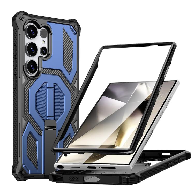 Custodia per telefono antiurto con supporto metallico nascosto e magnetico., For Samsung Galaxy S25 5G / S24 5G, For Samsung Galaxy S25+ 5G / S24+ 5G, For Samsung Galaxy S25 Ultra 5G, For Samsung Galaxy S24 Ultra 5G