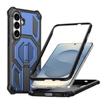 Custodia per telefono antiurto con supporto metallico nascosto e magnetico., For Samsung Galaxy S26+ 5G, For Samsung Galaxy S26 Ultra 5G, For Samsung Galaxy S26 5G, For Samsung Galaxy S25 FE 5G
