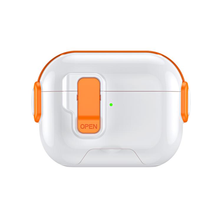 Custodia per auricolari Music Fairy Lock con supporto, For AirPods Pro 2, For AirPods 3