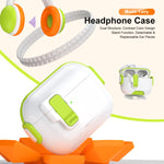 Custodia per auricolari Music Fairy Lock con supporto, For AirPods Pro 3, For AirPods 4