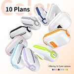 Custodia per auricolari Music Fairy Lock con supporto, For AirPods Pro 2, For AirPods 3