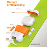 Custodia per auricolari Music Fairy Lock con supporto, For AirPods Pro 2, For AirPods 3