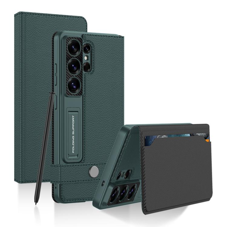 Custodia per telefono in pelle GKK con portafoglio a ribalta, senza penna, For Samsung Galaxy S26 Ultra 5G